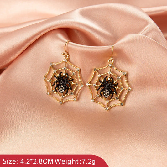 Gothic Spider Earrings