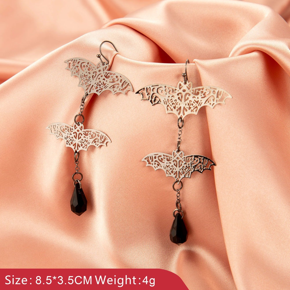 Gothic Spider Earrings