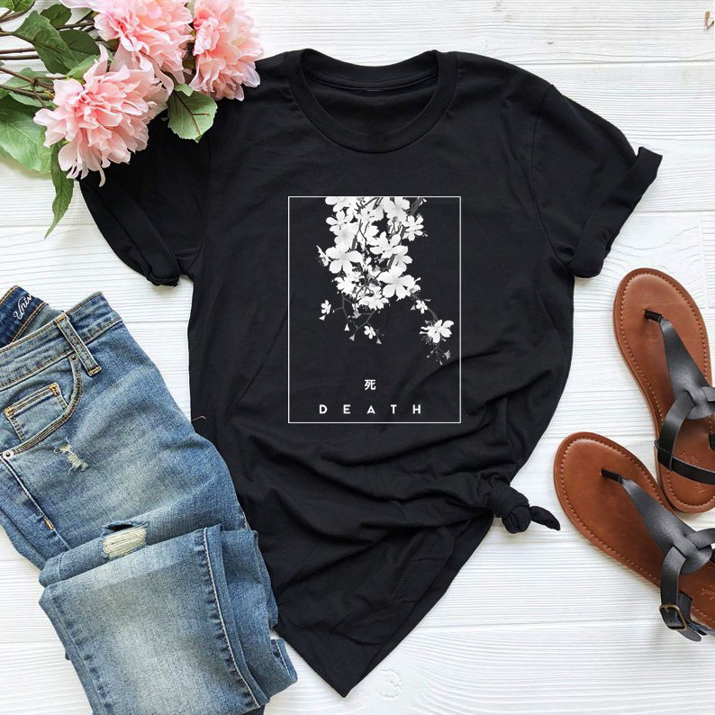 Floral Gothic T-shirt