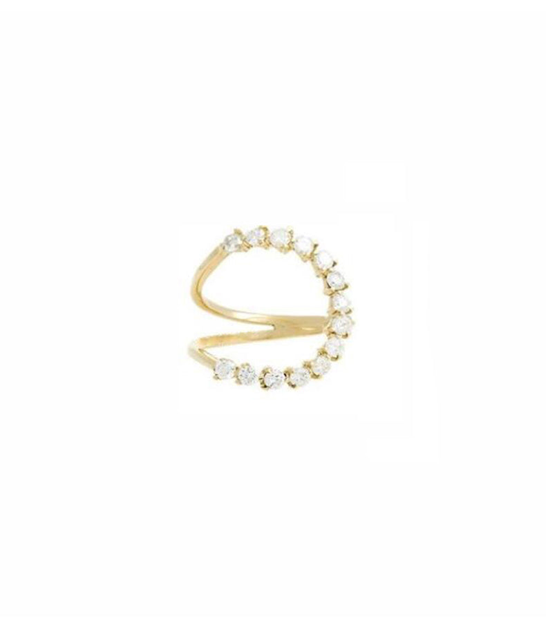 Crescent Pearl Ring, Beauty Products, Fashion Sinners