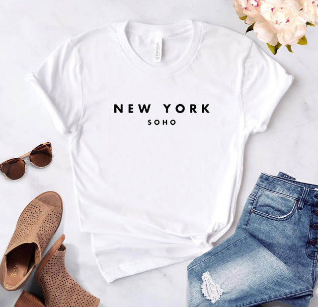 New York T-shirt, Free Products, Fashion Sinners