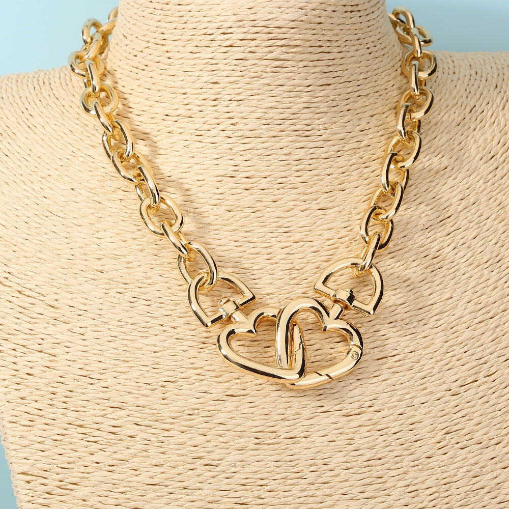 Big Heart Necklace, Free Products, Fashion Sinners