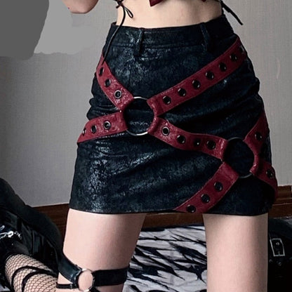 Gothic ounk Skirt, Fashion Sinners